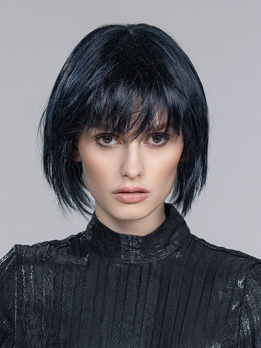 Blues | Short Wig with Mono Part by Ellen Wille