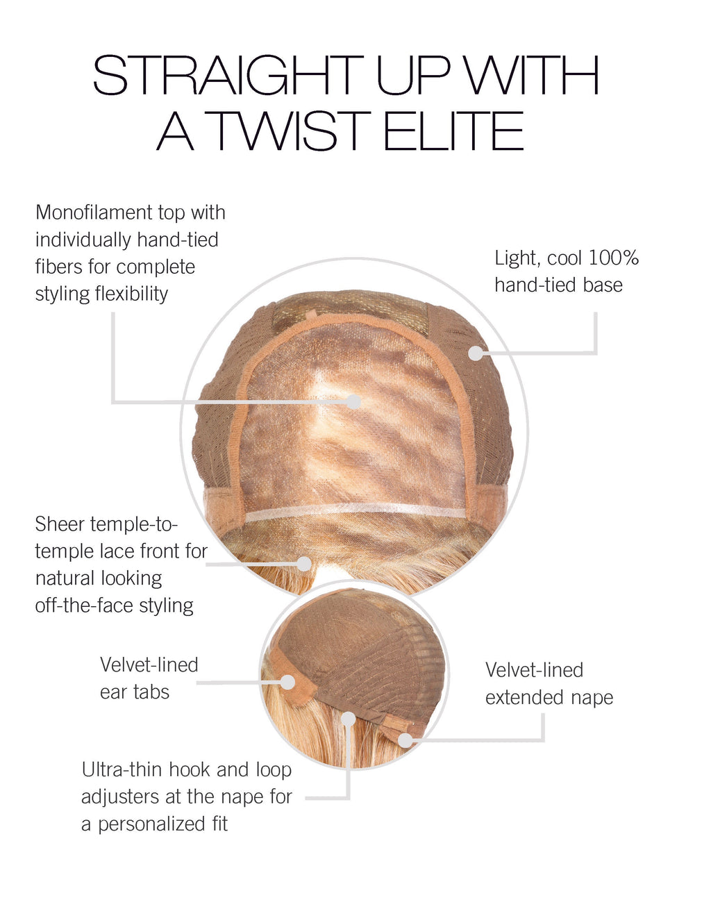 Straight Up With a Twist Elite by Raquel Welch