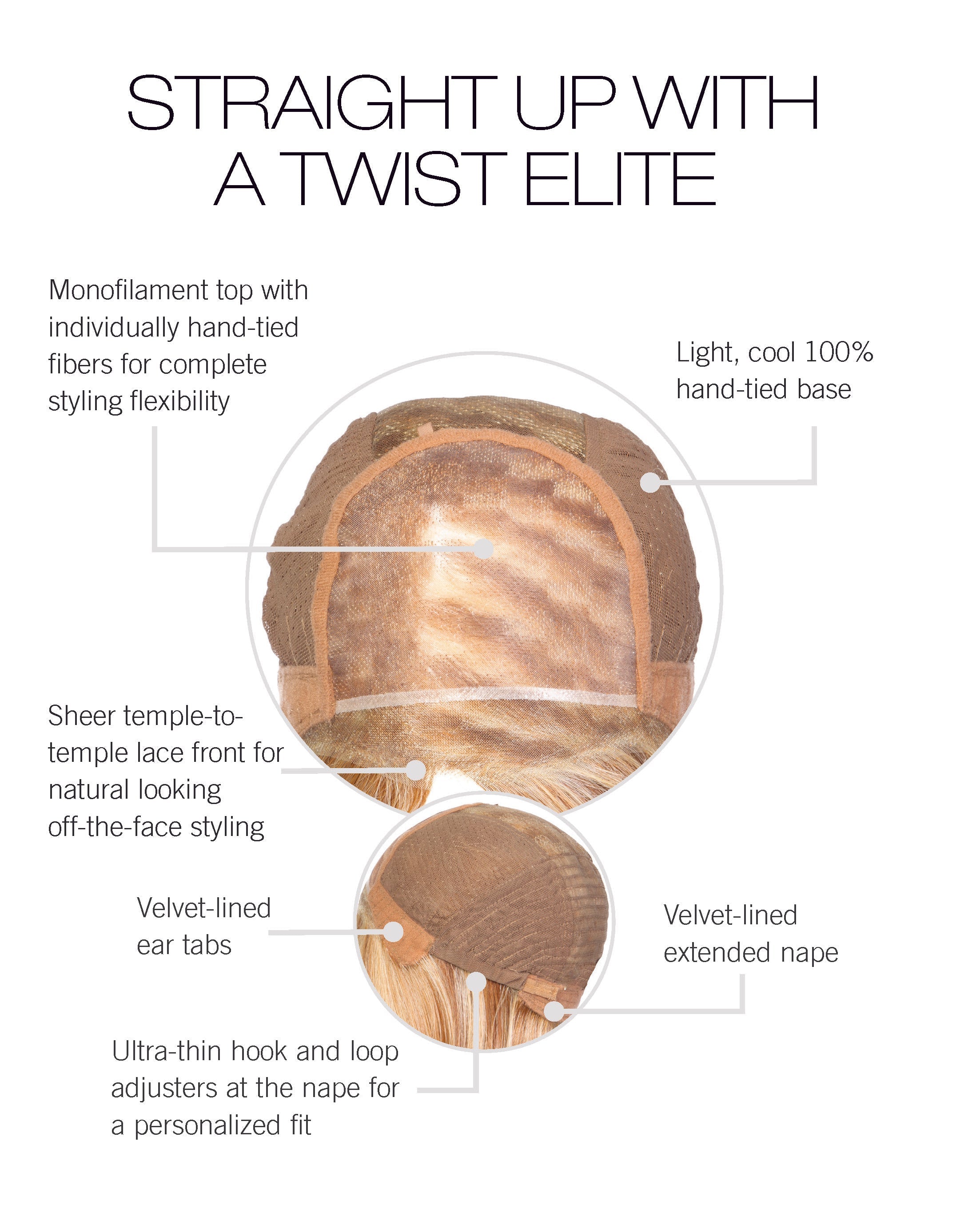 Straight Up With a Twist Elite by Raquel Welch